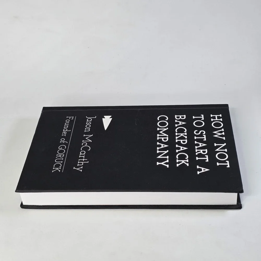 Jason McCarthy Signed & Numbered 1245/2020 How Not to Start a Backpack Company
